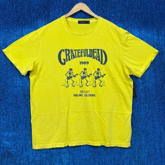 Grateful Dead Uncle Sam 1989 Oakland Rock Show Band Tee XL - Picture 1 of 4